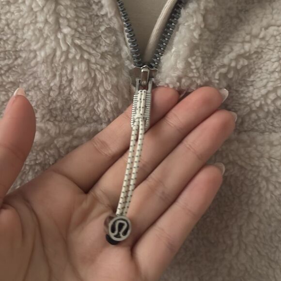 Lululemon Scuba Oversized Half-Zip Fleece Hoodie Size XS/S - Picture 6 of 9